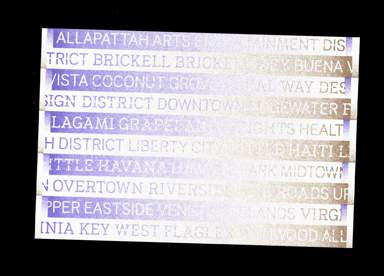 MF Postal card — Beach Club
