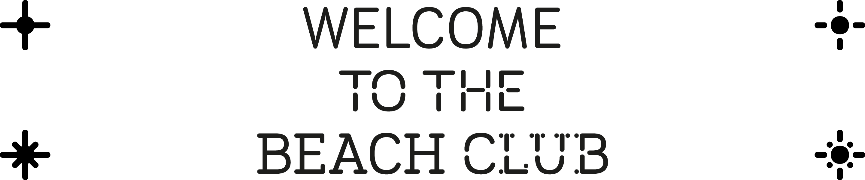 Welcome to the Beach Club